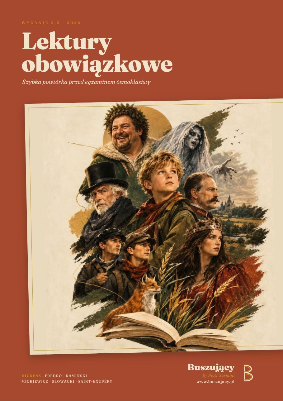 Okładka e-booka Lektury obowiązkowe – szybka powtórka przed egzaminem ósmoklasisty